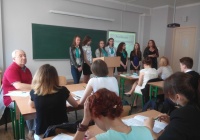 На відкритому занятті проф. Левітаса Ф.Л.