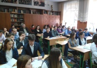 На відкритому уроці Заслуженого вчителя України Богданової О.В.
