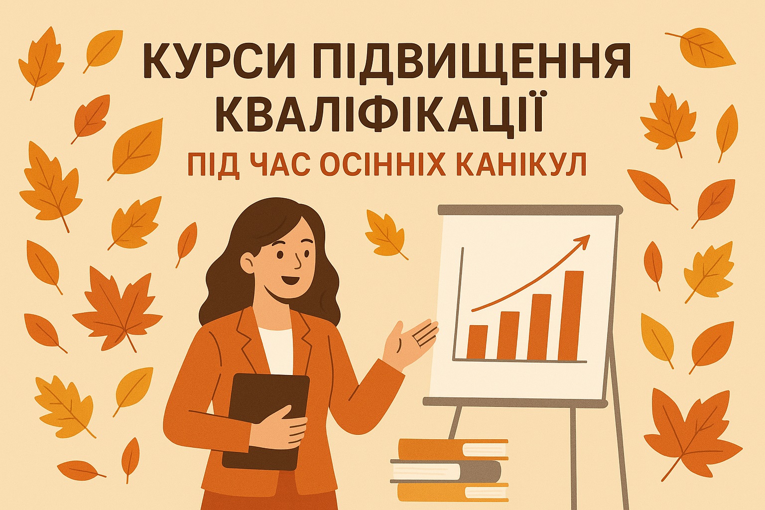Очні фахові курси та тренінги під час осінніх канікул  ІНСТИТУТ  ПІСЛЯДИПЛОМНОЇ ОСВІТИ
